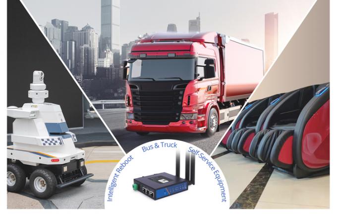 PUSR USR-G806W-E 4g Roteador Industrial OpenVPN Europa 2.4G Wi-Fi aprimorado 2*2 MIMO, até 300Mbps com slot de cartão SIM 13