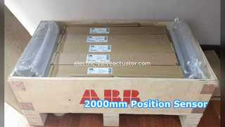 Posição do sensor 2000mm 4-20mA do fio da tração de HONTKO
