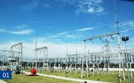 Termine o projeto eletromecânico para o sistema da transmissão de energia e de distribuição
