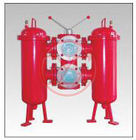 Filtre o filtro dobro do cilindro do sistema de lubrificação do óleo dos dispositivos de proteção da baixa tensão