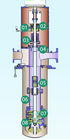 Bomba da fase da série de VDD difusor radialmente rachado e radial Ingrity do múltiplo vertical da multi