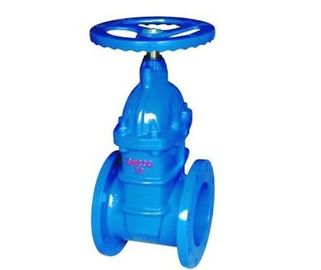 Bom preço. Válvulas de porta assentadas resilientes de cobre manuais, movimentação pneumática de AWWA Z45X/RVHX em linha
