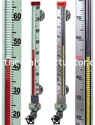 Bom preço. Aço inoxidável e plástico ABS nível flap magnética do indicador indicador (tipo UHZ) em linha