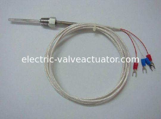 Bom preço. Os fios do conector 4 do NPT do sensor da RTD de WZP-200 PT100 sondam o diâmetro x de 4.0 milímetros um comprimento de 50 milímetros em linha