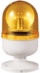 Bom preço. Luz de advertência revolvendo revolvendo do bulbo da luz de advertência Ø80mm do bulbo. Equipado com o suporte circular em linha