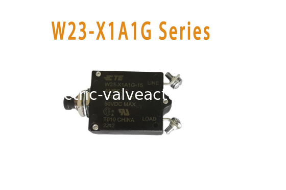 Bom preço. W23-X1A1G-25 Tyco Electronics Disjuntor de circuito térmico 1Pole em linha