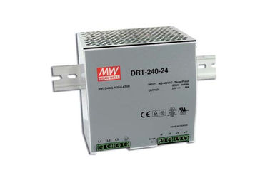 Bom preço. Confiança alta industrial trifásica da fonte de alimentação do TRILHO do RUÍDO de Meanwell DRT-240-48 240W em linha