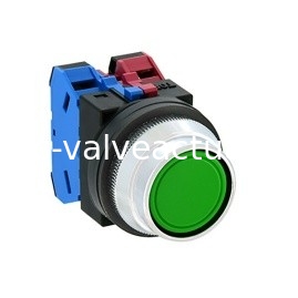 Bom preço. ABN2F11G Iluminação verde interruptor de botão de pressão φ30 Furo de montagem em linha