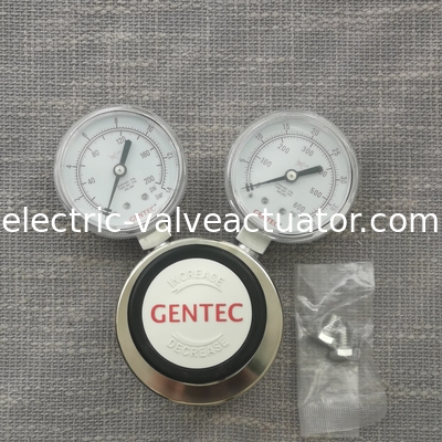 Bom preço. Regulador de pressão GENTEC com duas faixas Psi/bar Pressímetro R22SLGK - FHP - 04 - 04 em linha