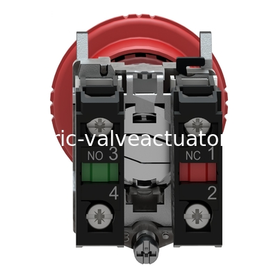 Bom preço. Schneider Electric cabeça de cogumelo interruptor botão de parada de emergência XB4BS8445 3A corrente 600 VAC tensão nominal em linha