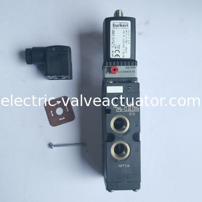 Bom preço. Válvula solenóide pilotada BURKERT Série 6519 137423 6519AK-H08 O-NM82-B5-024/DC-02 em linha