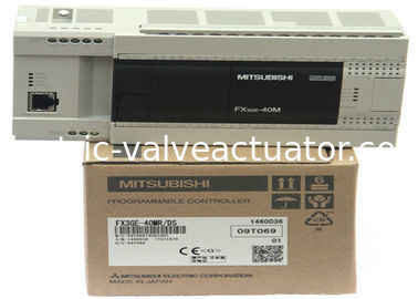 Bom preço. PLC Controlador Lógico Programável Mitsubishi, FX3GE-40MT/ESS, CLP, 24 EN, 16 SAÍDA, Transistor, 100-240VAC em linha