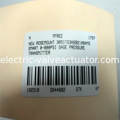 Bom preço. Rosemount 3051TG In Line Pressure Transmitter 3051TG3A2B21AB4 14.7 to 800PSI em linha