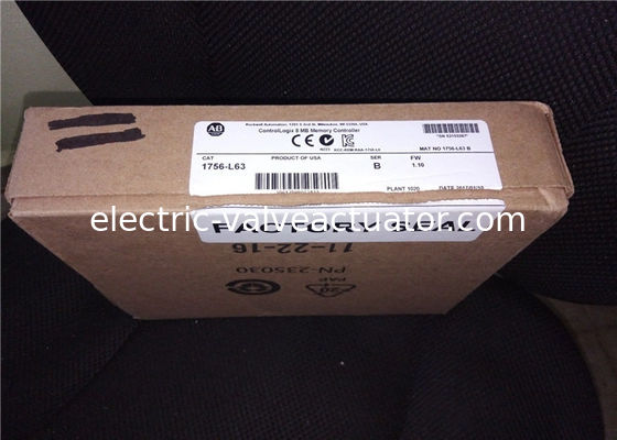Bom preço. Controlador Lógico Programável PLC 1756-L63B, Equipamento Controlado por PLC, Aprovação CE em linha
