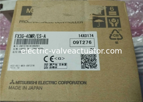 Bom preço. 14 - 256 Pontos I/O Controlador Lógico Programável PLC Mitsubishi FX3G-40MR/ES-A em linha