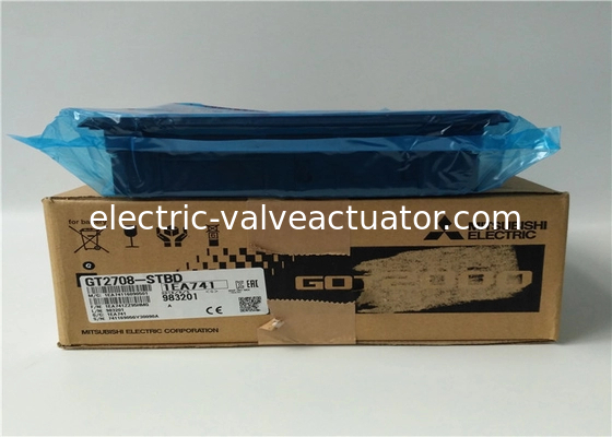 Bom preço. Fonte de alimentação 24VDC Mitsubishi GT2708-STBD Interface Homem-Máquina Tela Sensível ao Toque em linha