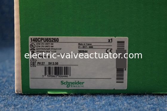 Bom preço. 140CPU65260 Modicon Quantum PLC / CPU Single Slot 80486 Processador com matemática em linha