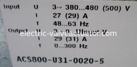 Bom preço. Acs800-u31-0020-5 novo original, máx. é 75kW, Icont. máx. é 120A, Acionamento CA NEMA 1, Trifásico 380-500V, 20HP. em linha