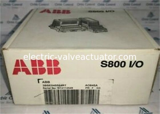 Bom preço. Módulo de E/S Digital ABB AO845 AS800 3BSE045584R1 S/R HART Módulo de Saída Analógica de 8 canais em linha