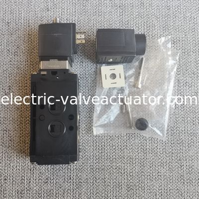 Bom preço. BURKERT 6519 series 296489 pilot operated solenoid valve 5/2&3/2 universal 24VDC/2W/2.3W em linha