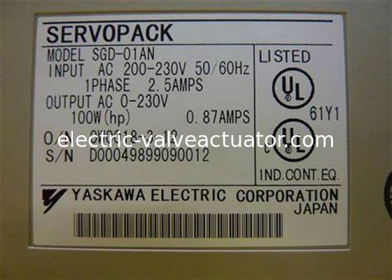 Bom preço. Yaskawa SGD-01AN AC Servo Drives Servopack 100 WATT 1PHASE OUTPUT 0-230 VAC em linha