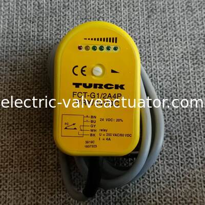 Bom preço. Sensor de fluxo térmico TURCK FCT-G1/2A4P-VRX/24VDC com saída analógica de 4-20mA em linha