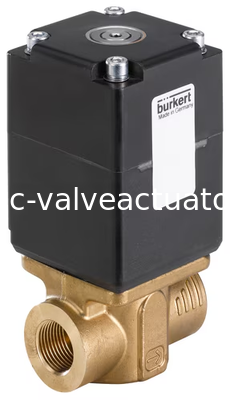 Bom preço. Valva de solenoide proporcional de acção directa de tipo Bürkert 2875 para controlo dinâmico do caudal em linha