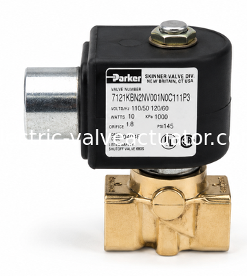 Bom preço. Válvula operada por piloto Parker 7121KBN3UV00N0C222Q3 - solenóide NC de alto fluxo de 3/8