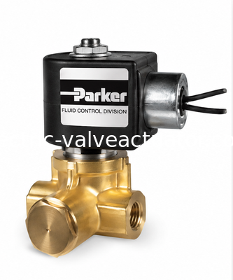 Bom preço. Parker 2-Way Normalmente aberta válvula de solenoide 1/4 