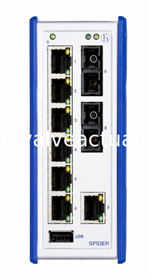 Bom preço. HIRSCHMANN SPR20-7TX/2FS-EEC INTERNET INDUSTRIAL COMUTADOR 7 RJ45 + 2 SC FIBRA não gerenciada DIN comutador ferroviário em linha