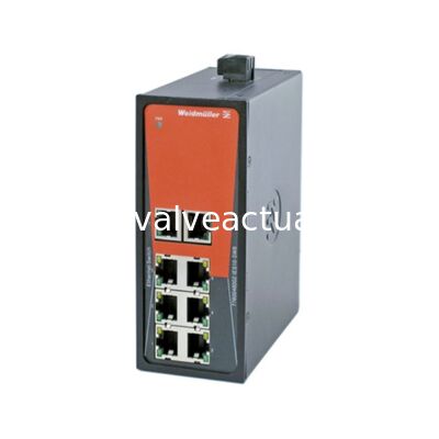 Bom preço. Hub Ethernet industrial plug-and-play Weidmüller IES10-SW8 para controle de máquinas e expansão de rede em linha