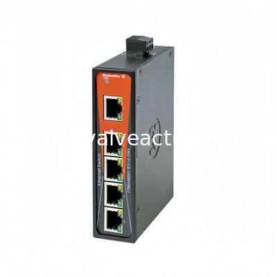 Bom preço. Weidmüller IES10-SW5 Comutador Ethernet Industrial não gerenciado de 5 portas para rede de fábrica inteligente em linha