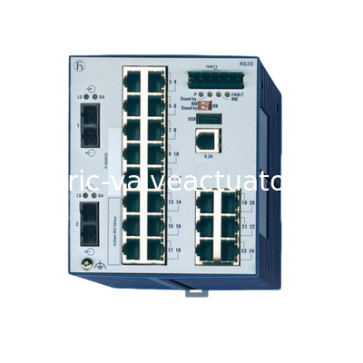 Bom preço. Interruptor ferroviário Hirschmann RS20-2400S2S2SDAEHC com fibra uplink para comunicação em rede industrial em linha