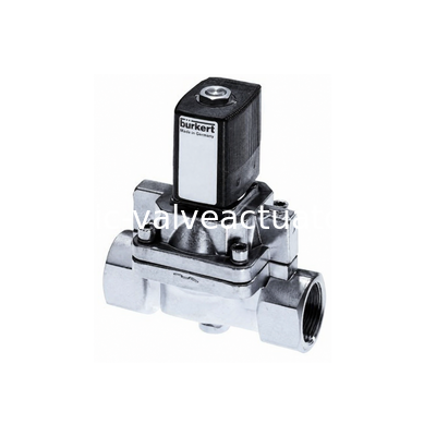 Bom preço. Válvula Solenoide Servo-Assistida 2/2 Vias Tipo 5404 da Burkert para Controle Industrial de Fluidos e Vapor em linha