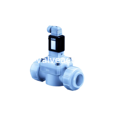 Bom preço. Válvula de solenoide de tipo Burkert 0142 para controlo de fluidos industriais de alto caudal em linha