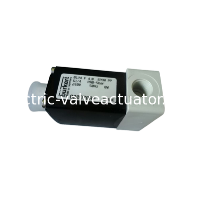 Bom preço. Burkert 0124 válvula de solenoide de armadura 2/2 Direcção válvula de acção directa eletromagnética para controlo de fluidos industriais em linha