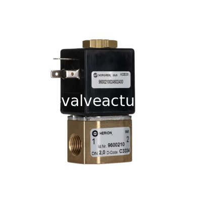 Bom preço. Válvula Solenoide Norgren 9600210024602400 24V CC com Porta de Rosca G | Unidade de Comutação Pneumática em linha