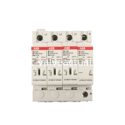 Bom preço. ABB 2CTB815710R0700 Dispositivo de protecção contra ondas de choque SPD Tipo 1+2 3P+N 275V Protector contra ondas de choque em linha