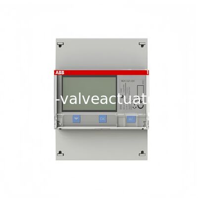 Bom preço. Medidor de energia trifásico ABB B24 112-100 conectado por TC com display LCD em linha