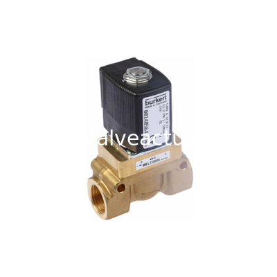 Bom preço. Válvula Solenoide de 2 Vias Bürkert 140564 | Válvula Eletromagnética com Corpo de Latão em linha
