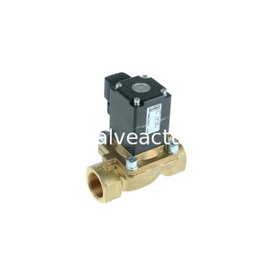 Bom preço. Válvula Solenoide de 2 Vias Burkert 078662 | Válvula Eletromagnética 24V AC/DC em linha