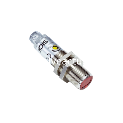 Bom preço. Sensor Fotoelétrico Cilíndrico SICK VTF180-2P42412 | Supressão de Fundo, Consumo de Corrente de 30mA, PNP, Conector M12 em linha