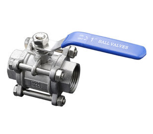 Bom preço. Três tipo de aço inoxidável da bola da indústria da válvula da central elétrica da maneira 3PC com extremidade da soldadura em linha