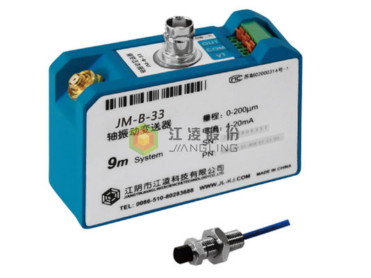 Bom preço. Trilho de guia JM-B-33 do transmissor 35mm da vibração do eixo de AC250V 20mA em linha